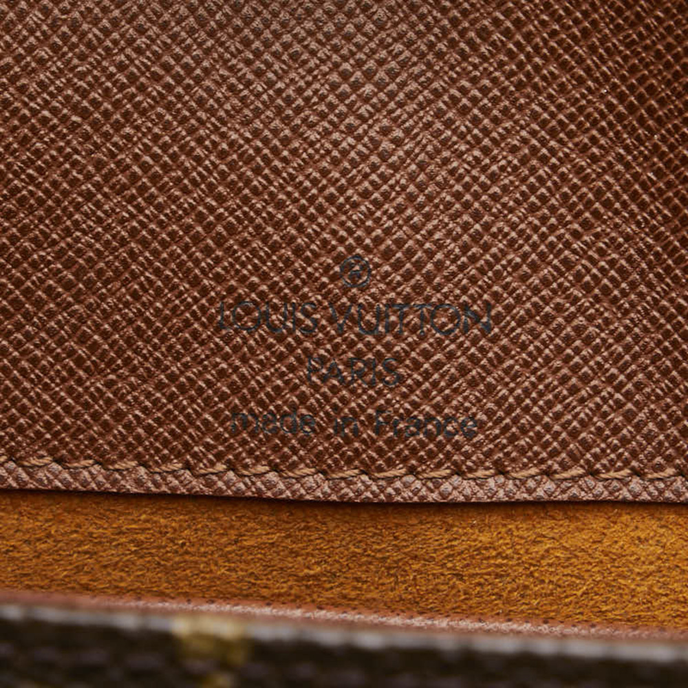 LOUIS VUITTON Brown Monogram Leather Shoulder Bag - Picture 11 of 13
